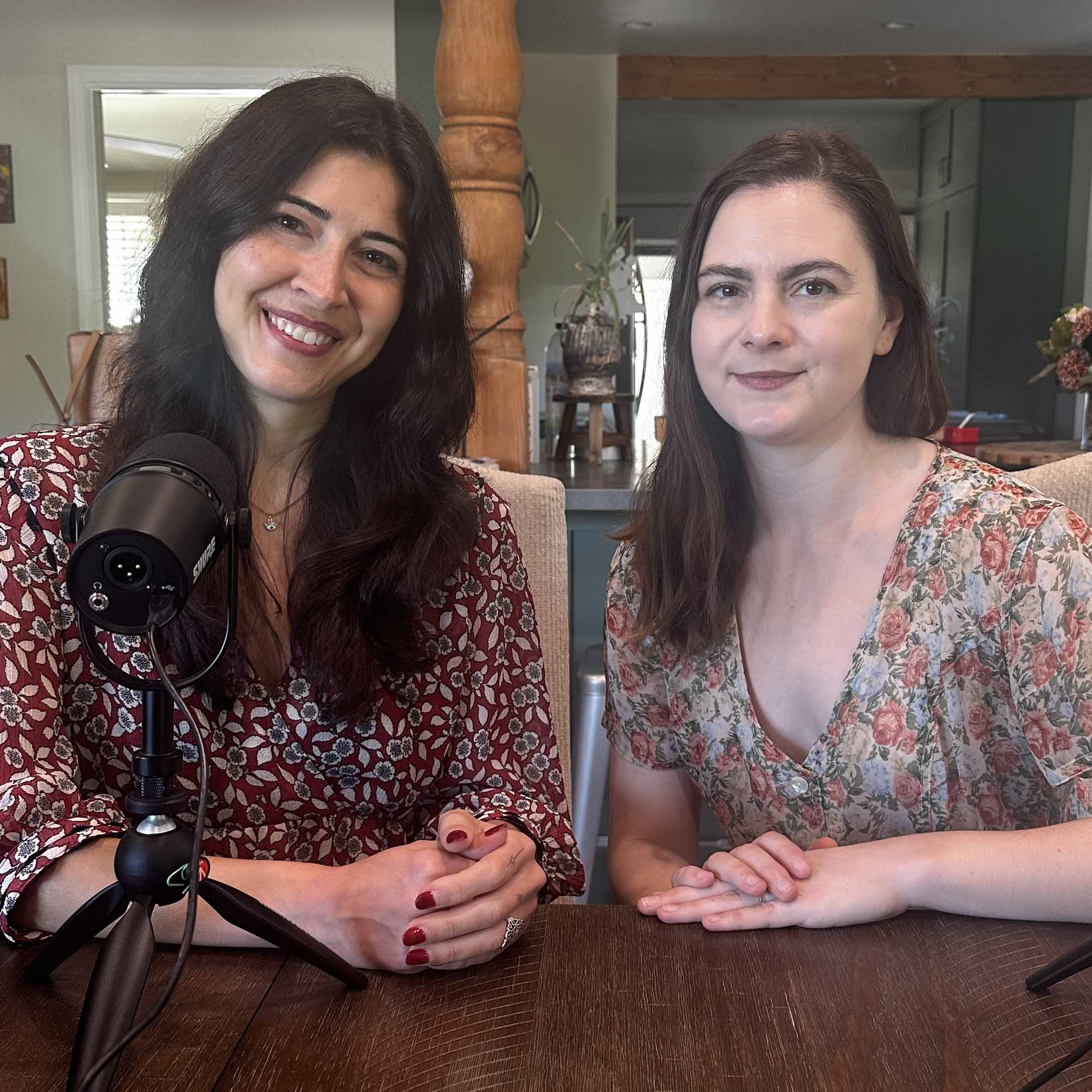 675. Olivia Haller & Anna Long “The Experience” & “Death in The Desert” episode artwork